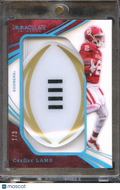 CeeDee Lamb 2020 Immaculate Helmet Sticker LOGO RC 1/3 Oklahoma Sooners