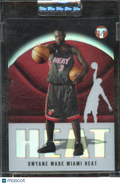 Dwyane Wade 2003-04 Topps Pristine Refractor RC 1848/1999 Miami Heat