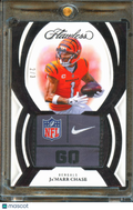 Ja'Marr Chase 2025 Flawless Laundry Tag Patch 2/3 Cincinnati Bengals