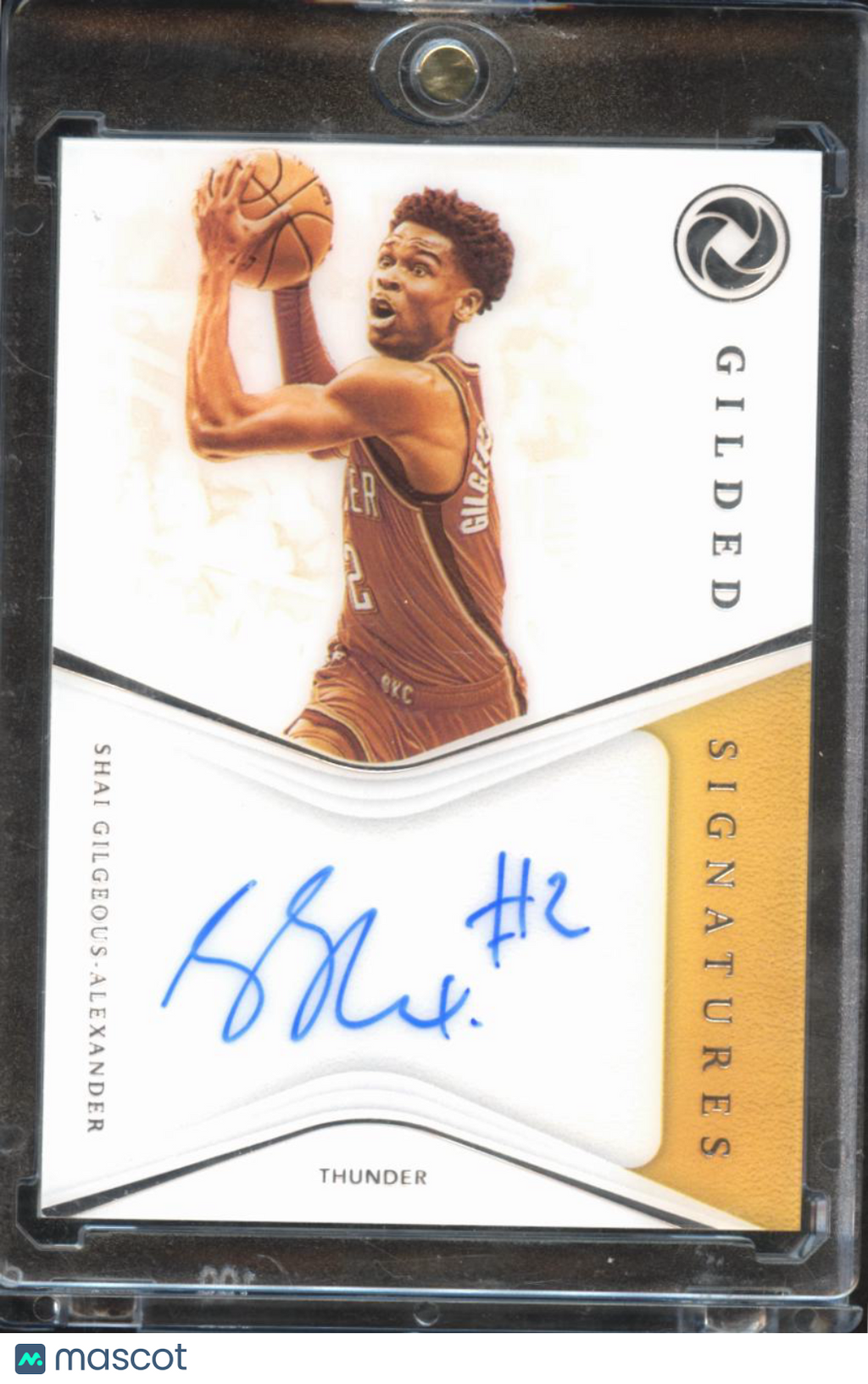 Shai Gilgeous-Alexander 2019-20 Opulence Auto Autograph 17/49 OKC Thunder