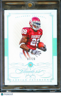 Adrian Peterson 2015 Flawless Collegiate Diamond Gem 7/20 Oklahoma Sooners