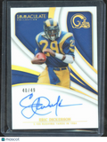 Eric Dickerson 2024 Immaculate On Card Auto Autograph 40/49 Los Angeles Rams