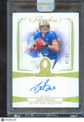 Drew Brees 2020 Flawless Pro Bowl Ink Auto Autograph 8/10 New Orleans Saints