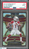 Kyler Murray 2019 Select Silver Prizm Rookie RC Arizona Cardinals #76 PSA 9