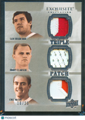 Jimmy Clausen Colt McCoy Sam Bradford 2010 Exquisite Patch /25 Longhorns Sooners