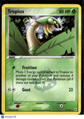 Tropius 2004 EX Hidden Legends Reverse Holo Rare #27/101