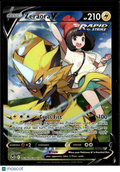 Zeraora V 2022 Brilliant Stars Holo Ultra Rare FA CSR #TG16/TG30
