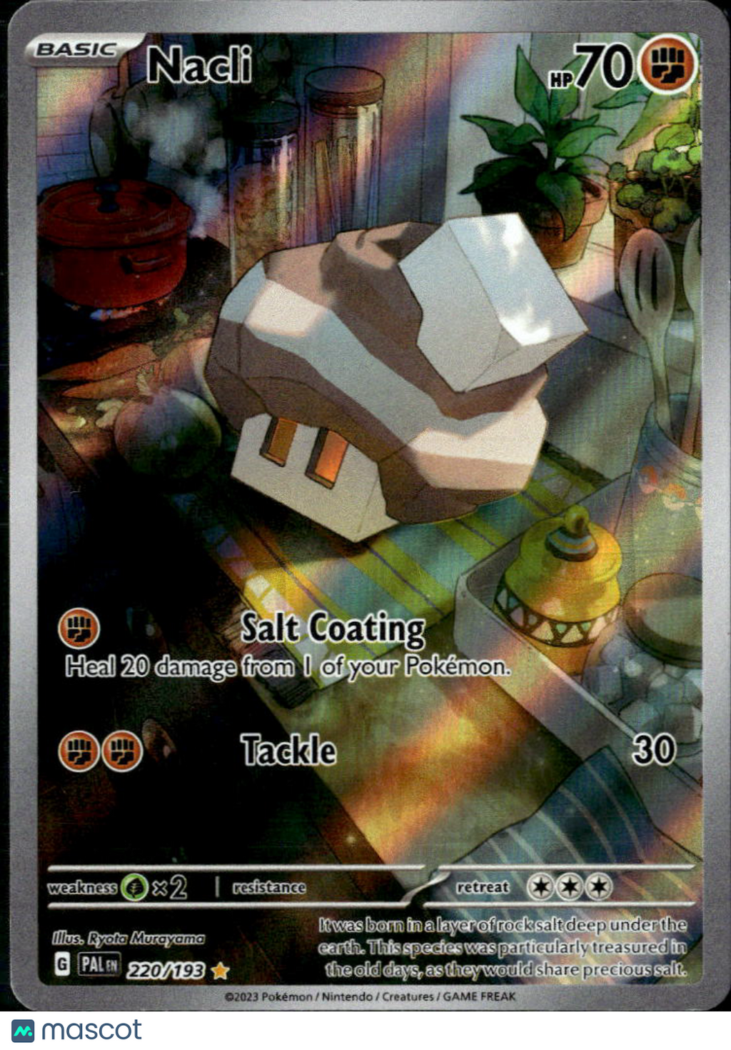 Nacli 2023 Paldea Evolved Holo Secret Rare #220/193