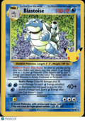 Blastoise 2021 Celebrations Holo Rare #2/102