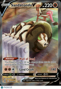 Sandaconda V 2022 Fusion Strike Holo Ultra Rare FA #252/264