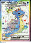 Lapras EX 2024 Stellar Crown Holo Secret Rare FA #158/142