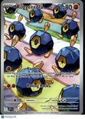 Roggenrola 2025 White Flare Holo Secret Rare #127/86