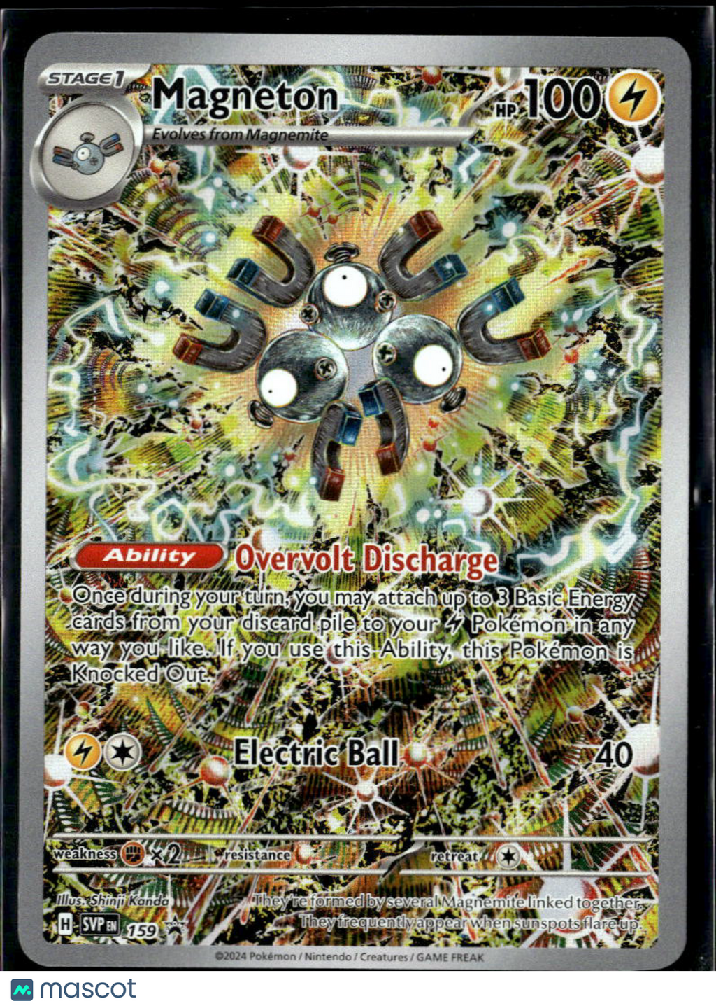 Magneton Scarlet & Violet Holo Black Star Promo #SVP EN 159