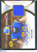 Max Klare 2026 Topps Flagship Auto Autograph Patch RC 59/99 Los Angeles Rams