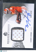 DeAndre Hopkins 2013 SP Authentic Auto Autograph Patch RC 66/650 Clemson Tigers