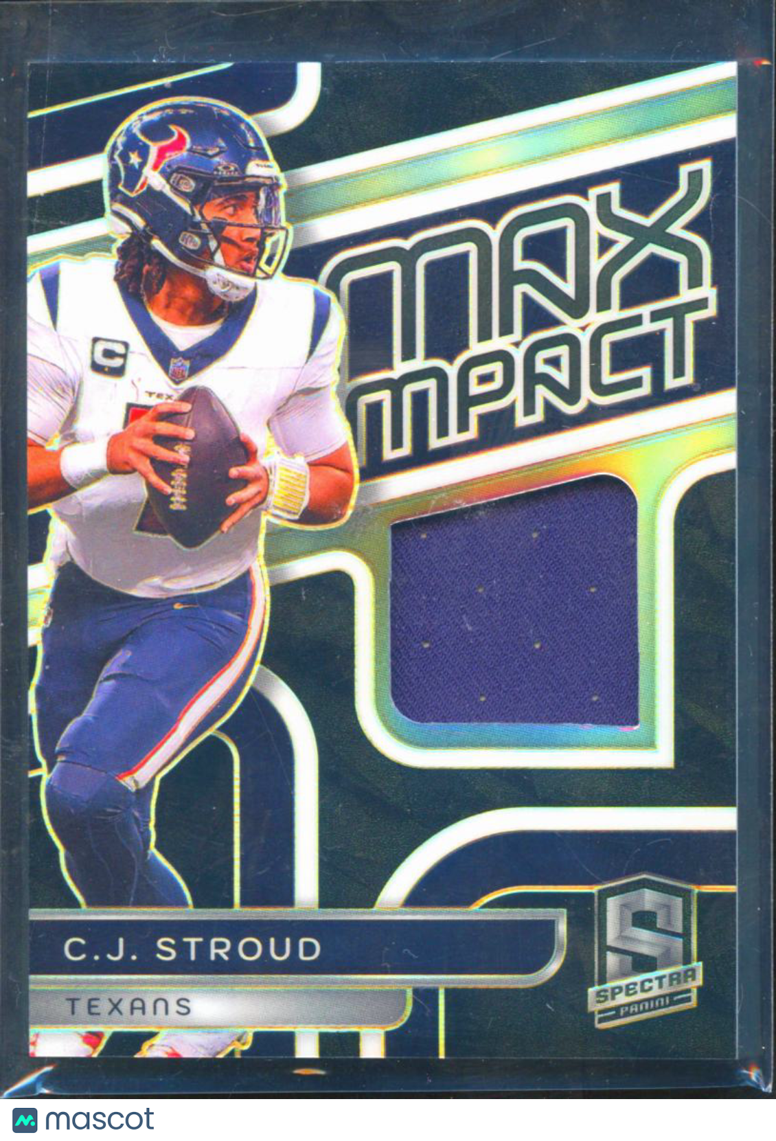 C.J. Stroud 2024 Spectra Max Impact Jersey Patch 18/99 Houston Texans