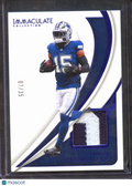 Ezekiel Elliott 2024 Immaculate 2 Color Jersey Patch 7/35 Dallas Cowboys