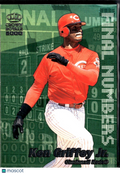 Ken Griffey Jr. 2000 Pacific Crown Royale Final Numbers Cincinnati Reds