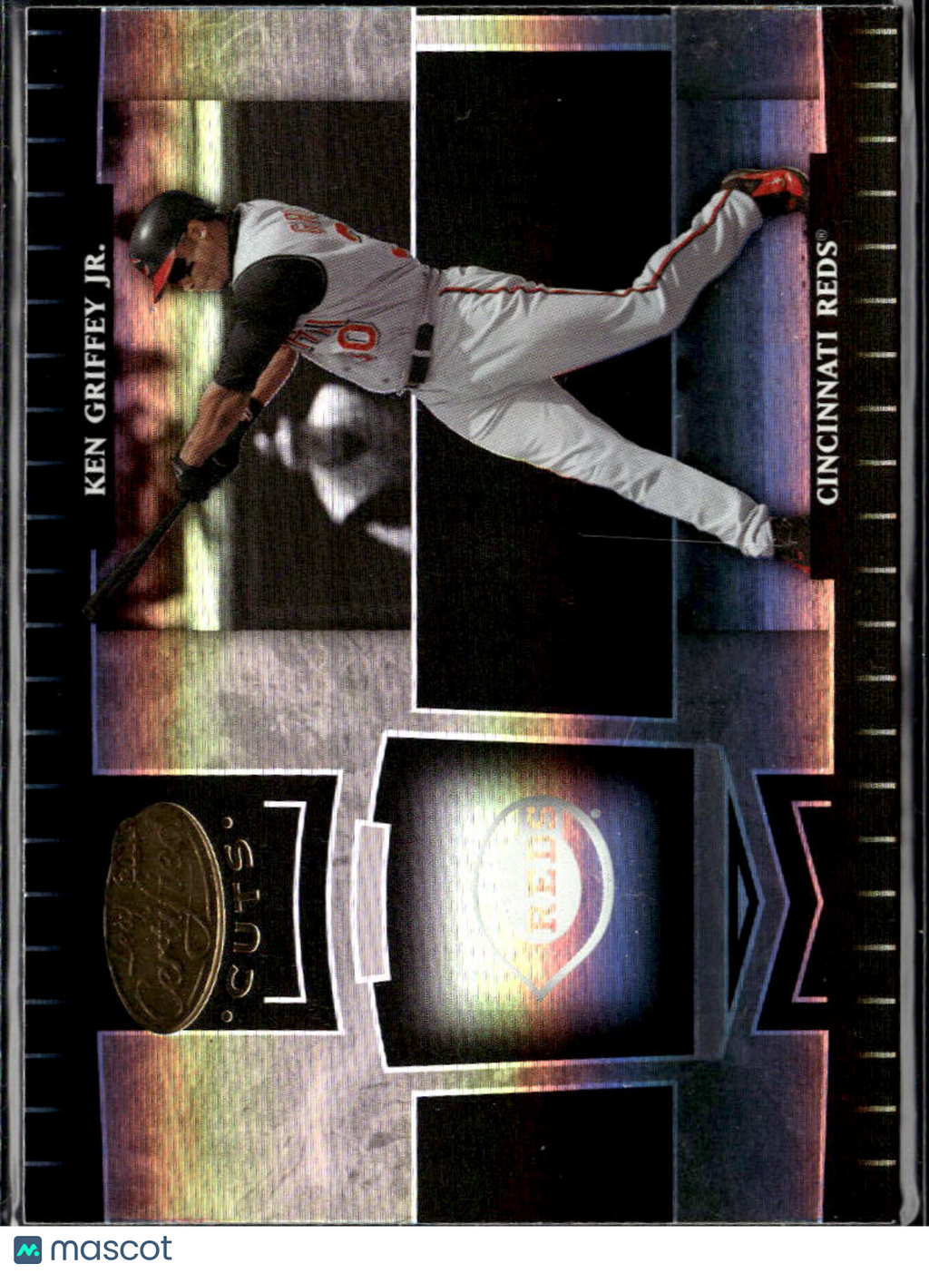 Ken Griffey Jr. 2004 Donruss Playoff Leaf Certified Cuts Cincinnati Reds