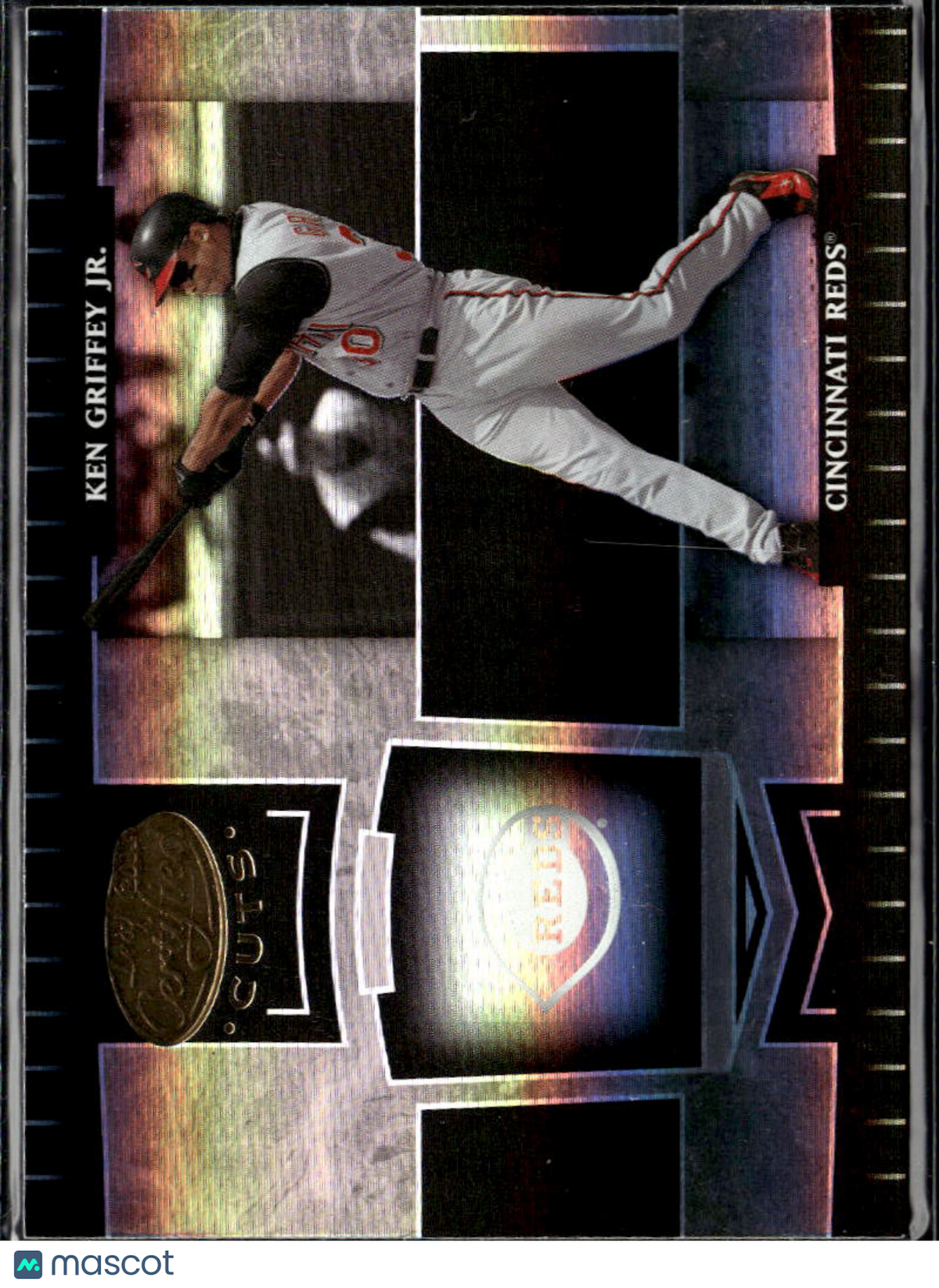 Ken Griffey Jr. 2004 Donruss Playoff Leaf Certified Cuts Cincinnati Reds