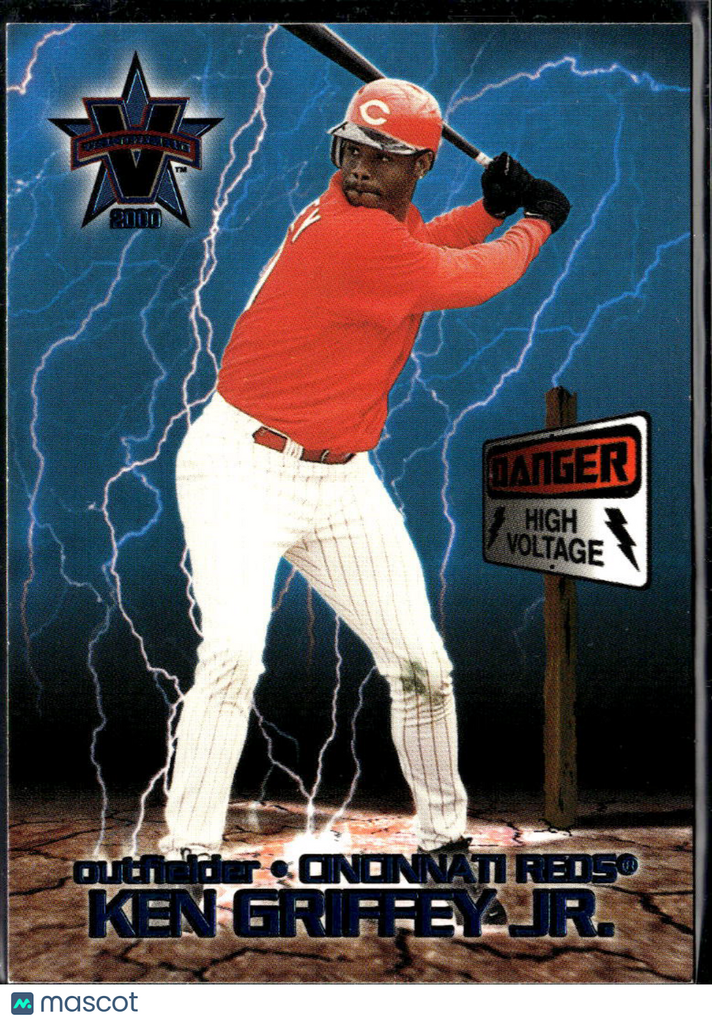 Ken Griffey Jr. 2000 Pacific Vanguard High Voltage Cincinnati Reds