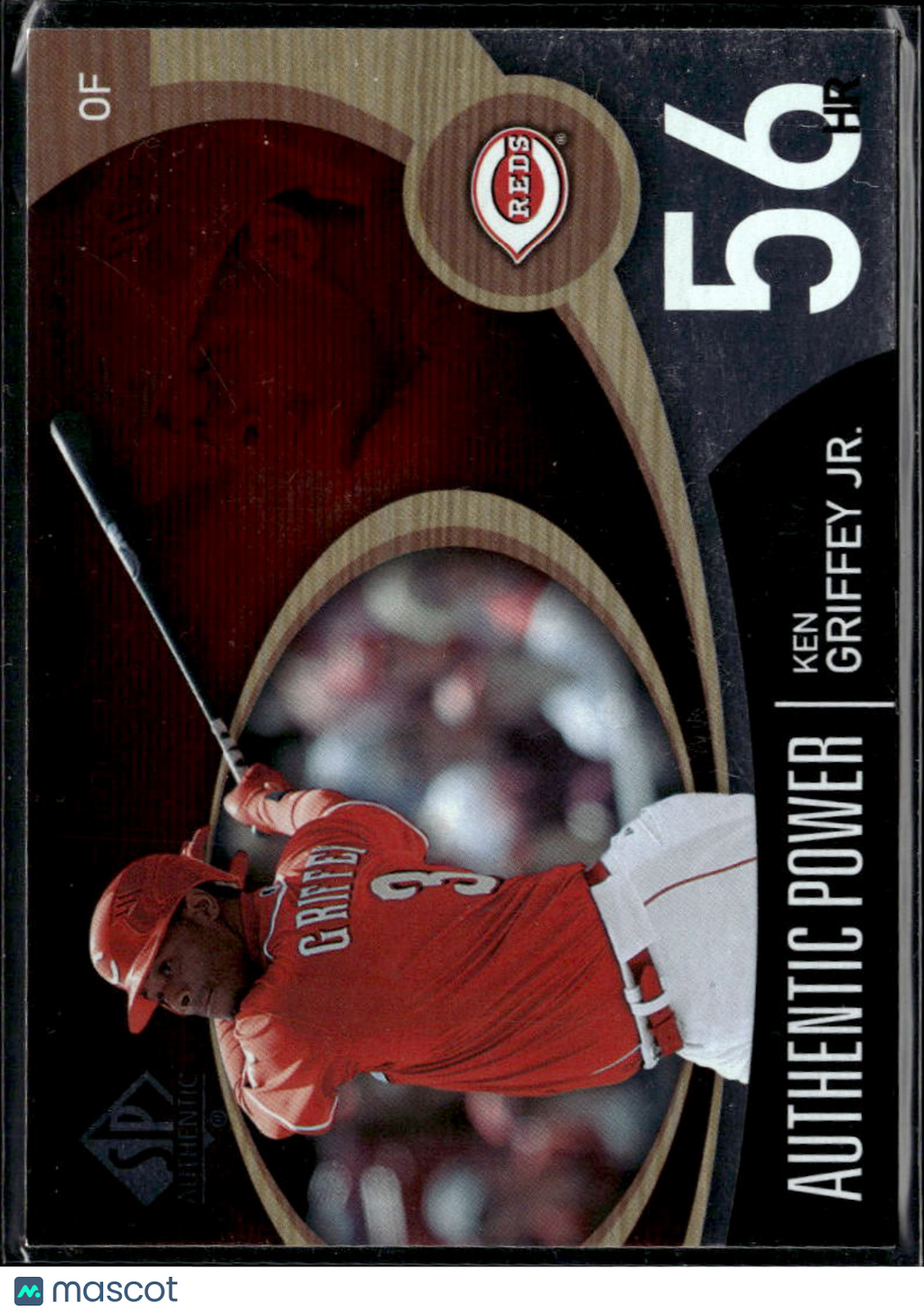 Ken Griffey Jr. 2007 SP Authentic Baseball Authentic Power Cincinnati Reds