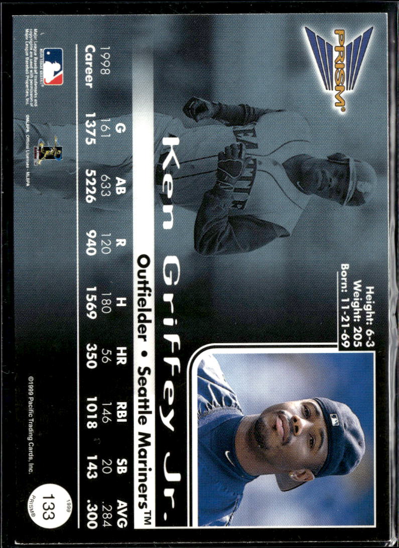 Ken Griffey Jr. 1999 Pacific Prism Seattle Mariners