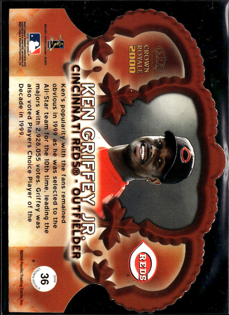 Ken Griffey Jr. 2000 Pacific Crown Royale #36 Cincinnati Reds