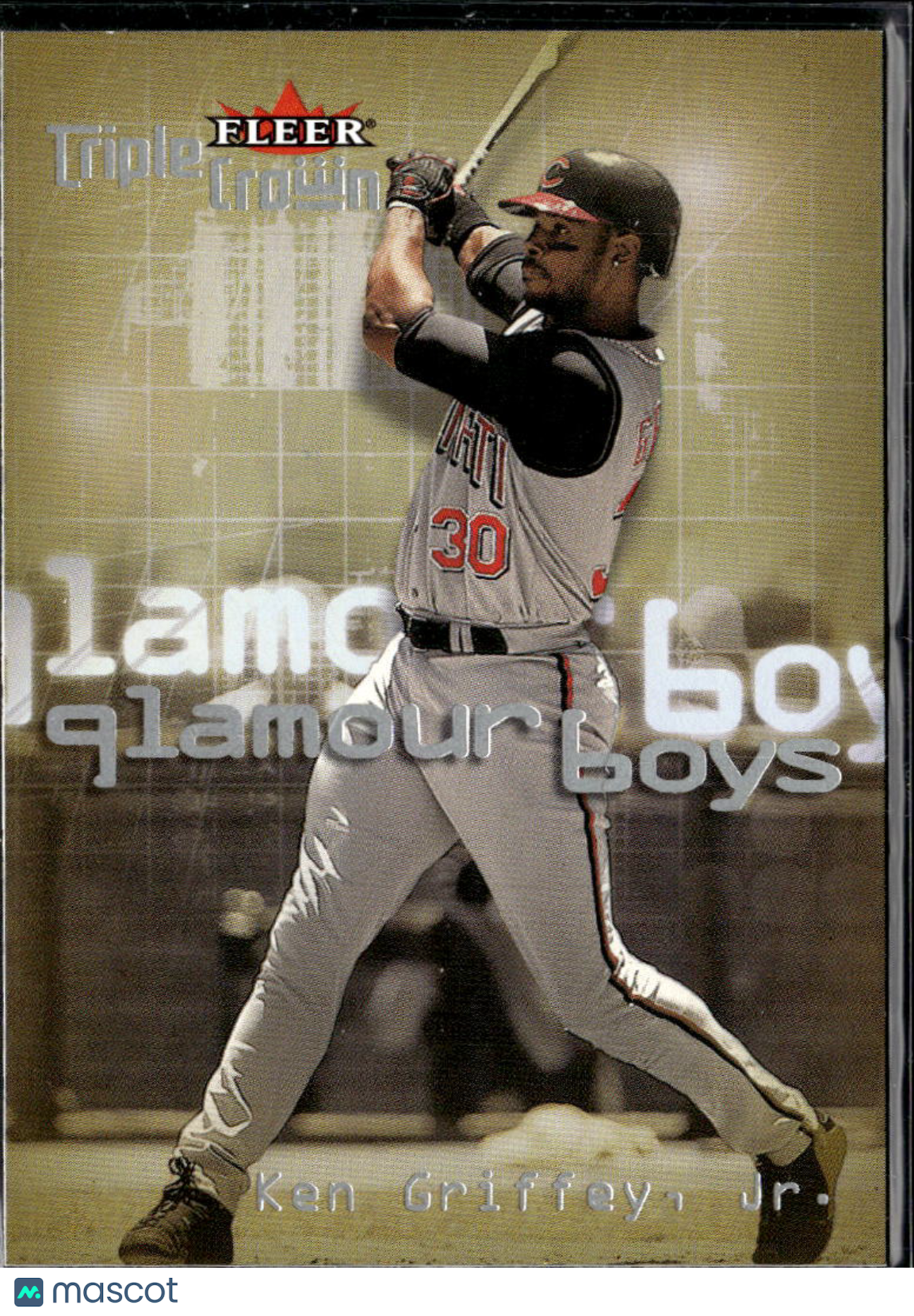 Ken Griffey Jr. 2001 Fleer Triple Crown Glamour Boys Cincinnati Reds