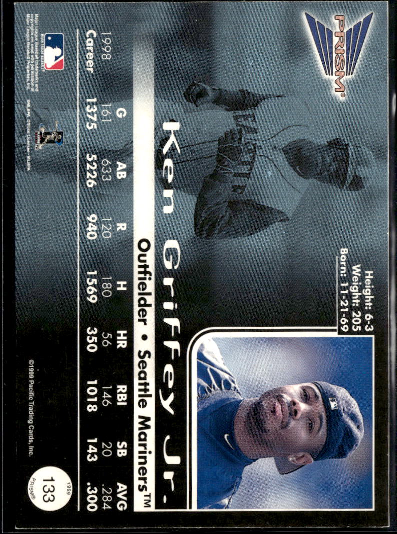 Ken Griffey Jr. 1999 Pacific Prism Seattle Mariners