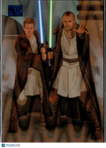 Master and Apprentice 2026 Topps Star Wars Galaxy Blue Refractor 156/175 #77