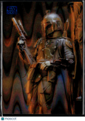 Carbonite Captor 2026 Topps Star Wars Galaxy Blue Refractor 77/175 #73