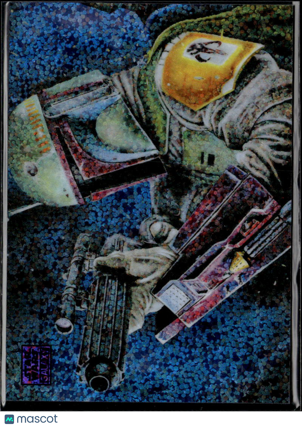 Boba Fett 2026 Topps Star Wars Galaxy Purple Refractor 46/125 #81