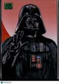 Darth Vader 2026 Topps Star Wars Chrome Galaxy Green Refractor 122/199 #ADS-4