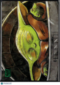 Grogu 2026 Topps Star Wars Galaxy Green Refractor 24/199 #49