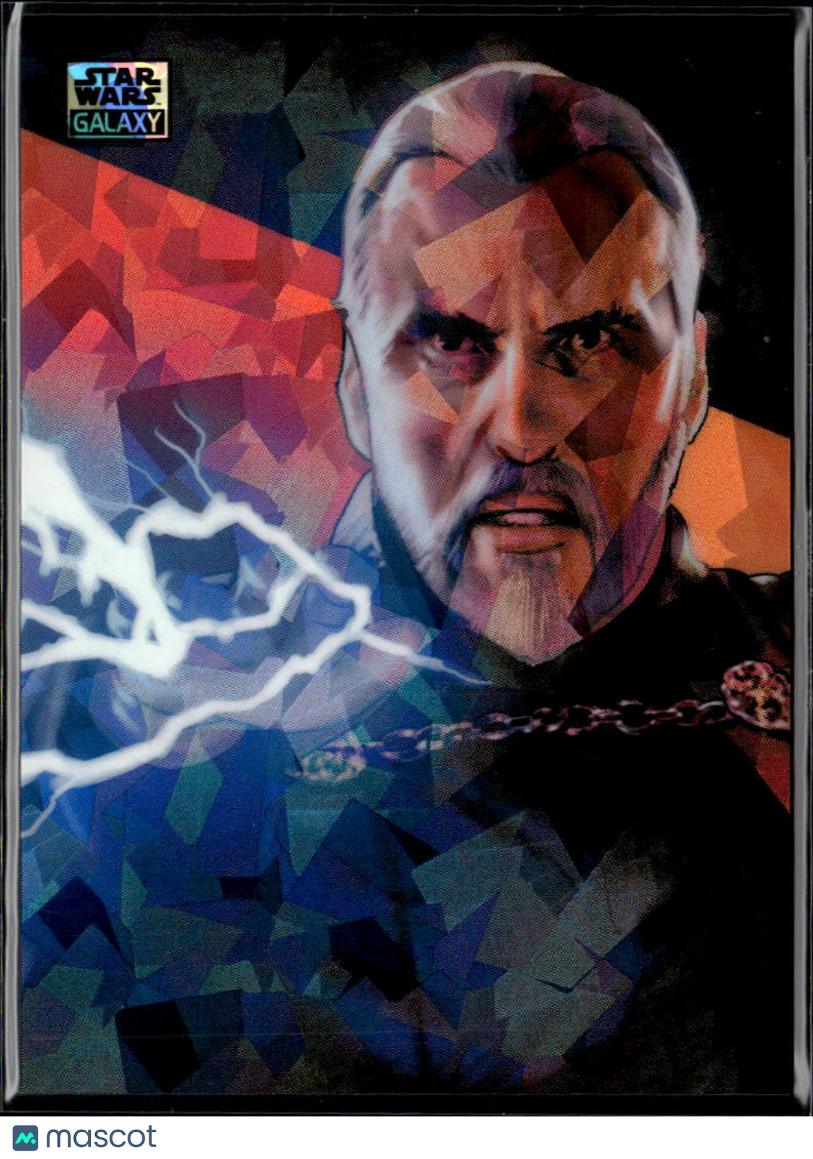 Count Dooku 2026 Topps Chrome Galaxy Atomic Refractor 66/150 #ADS-15