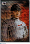 Director Krennic 2026 Topps Star Wars Chrome Galaxy Wave Refractor 10/99
