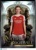 Chloe Kelly 2026 Topps Chrome Women's Queens of Football Arsenal FC