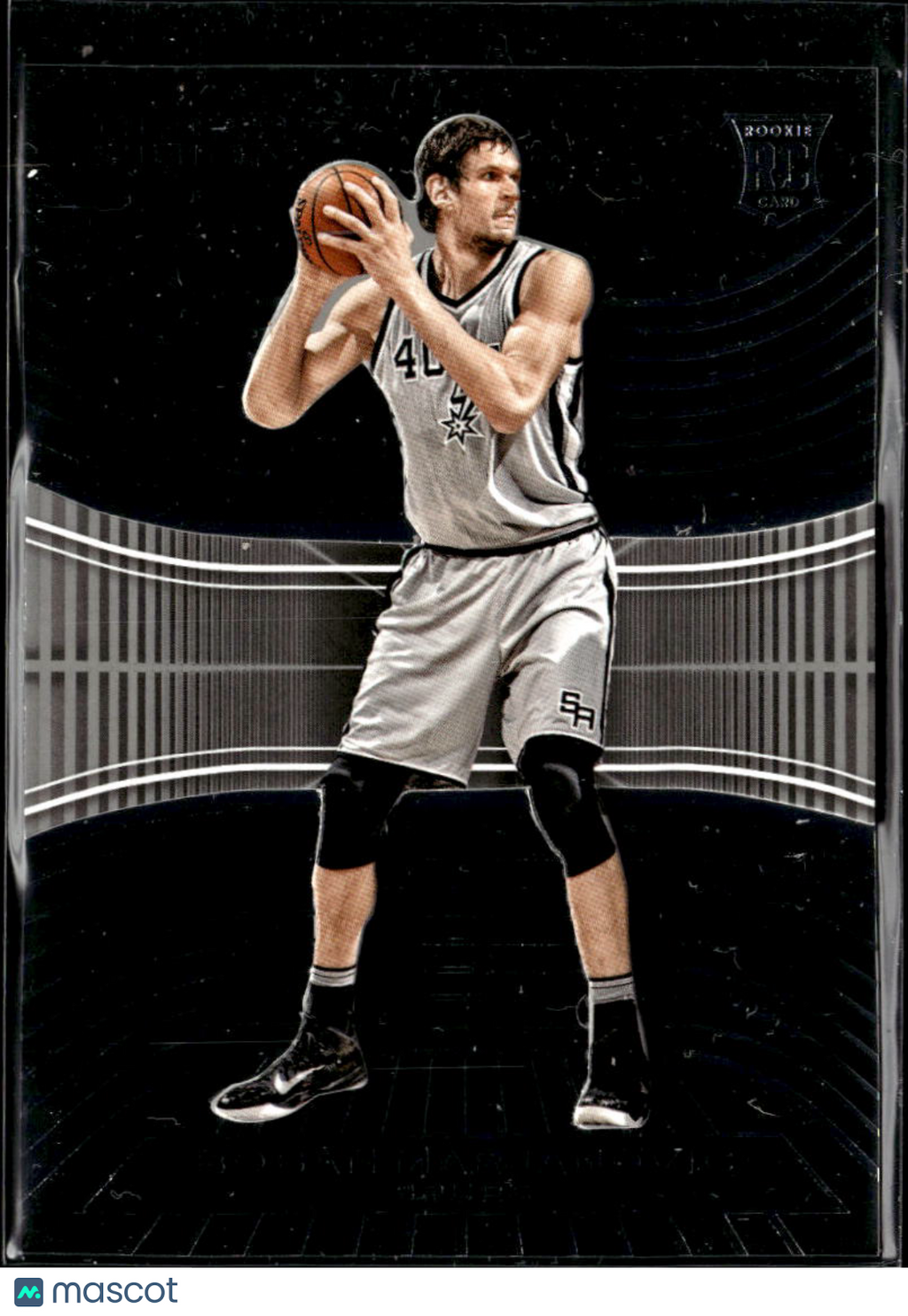 Boban Marjanovic 2016 Panini Clear Vision RC Rookie San Antonio Spurs