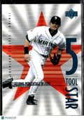 Ichiro Suzuki 2001 Upper Deck 5-Tool Star Rookie RC Seattle Mariners