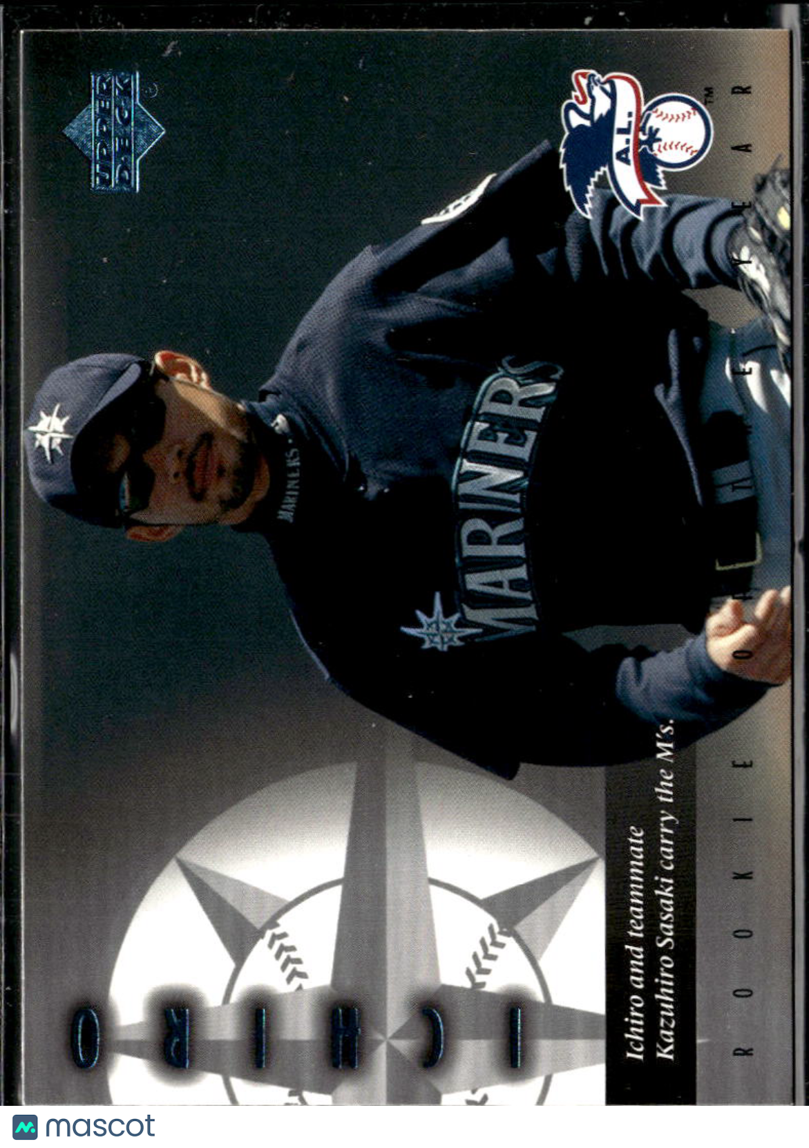 Ichiro Suzuki 2001 Upper Deck Rookie of the Year Seattle Mariners