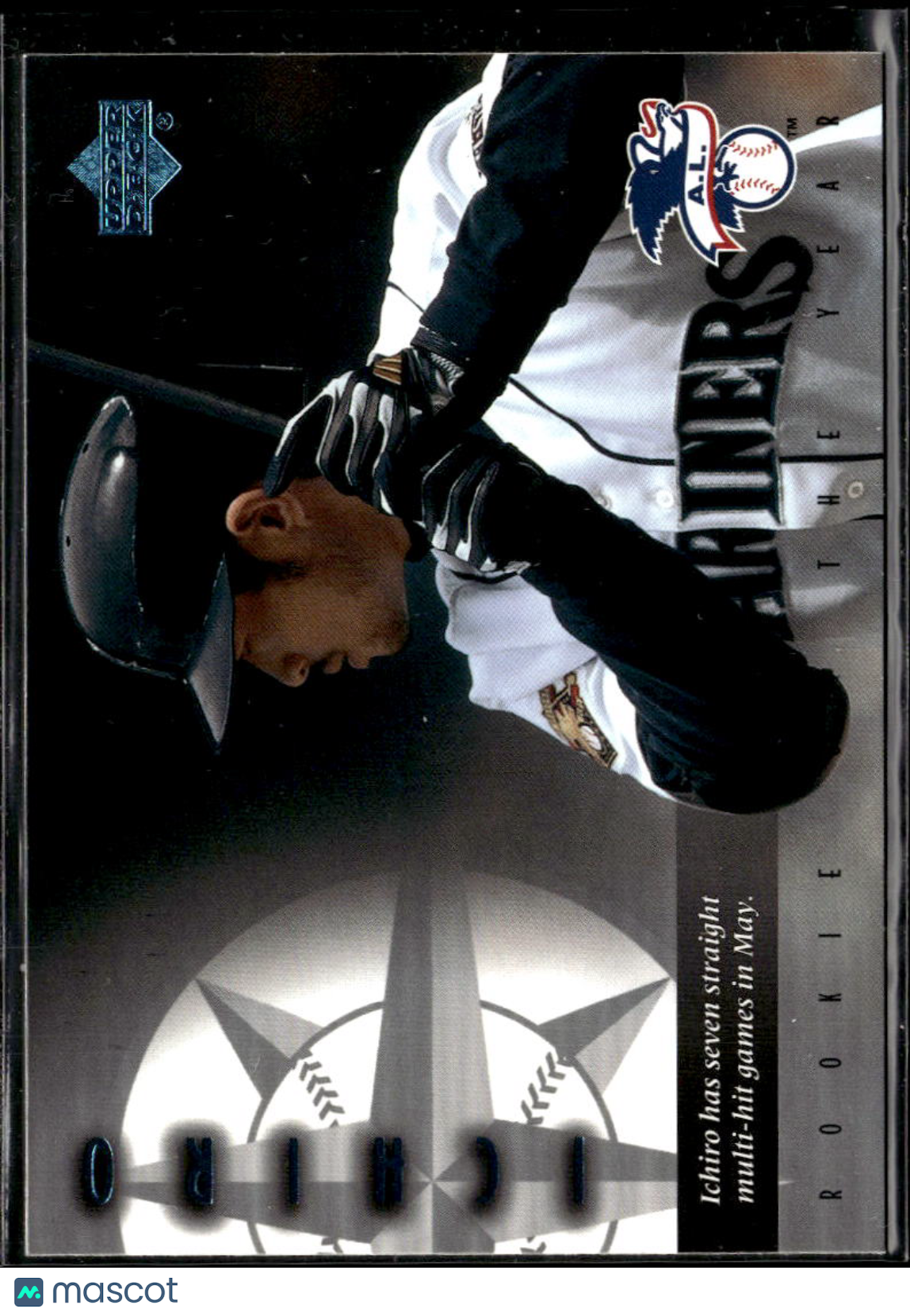 Ichiro Suzuki Ichiro 2001 Upper Deck Rookie of the Year Seattle Mariners