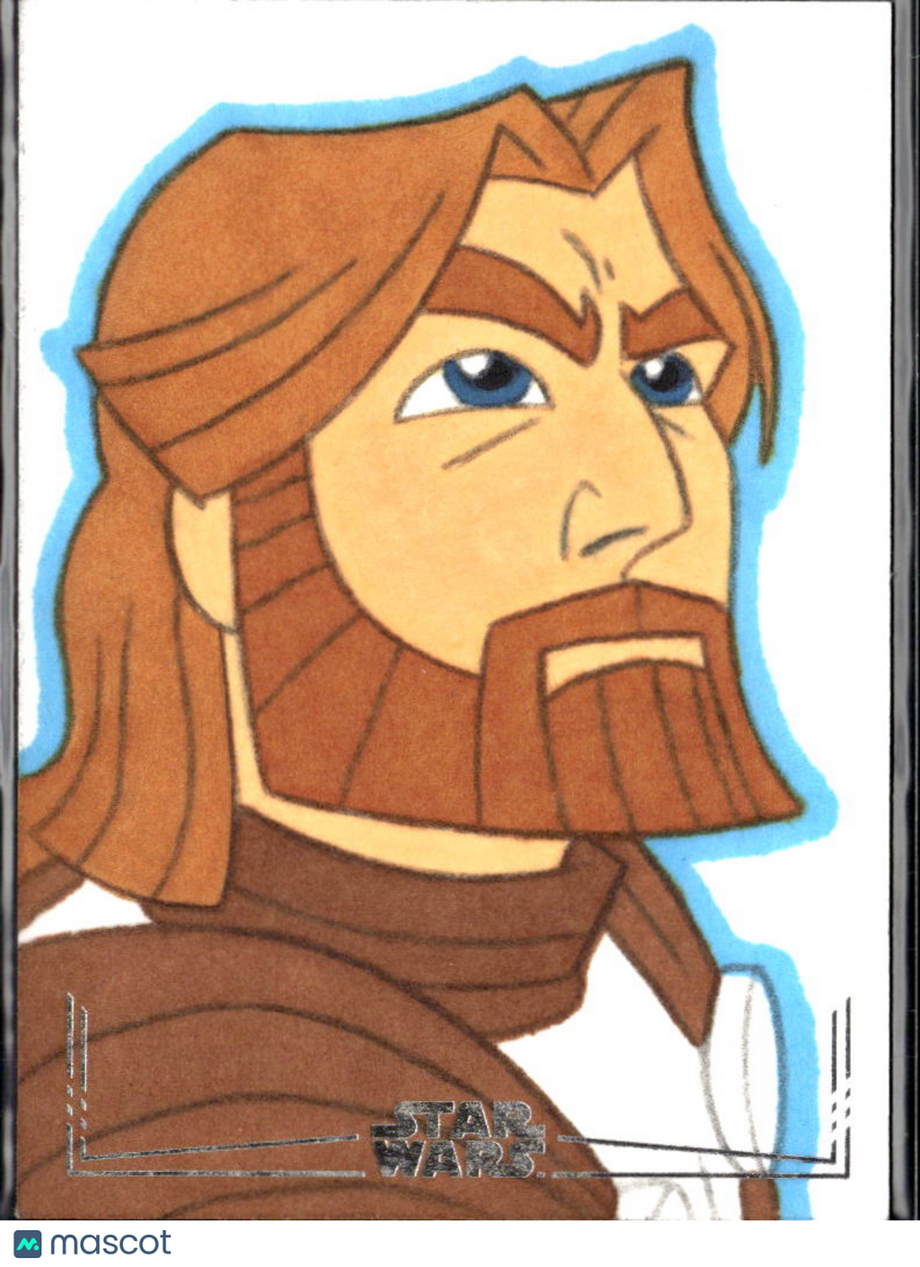 Obi-Wan Kenobi Topps Star Wars Galaxy Paul Williams Auto Autograph Sketch 1/1