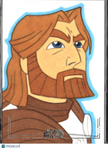 Obi-Wan Kenobi Topps Star Wars Galaxy Paul Williams Auto Autograph Sketch 1/1