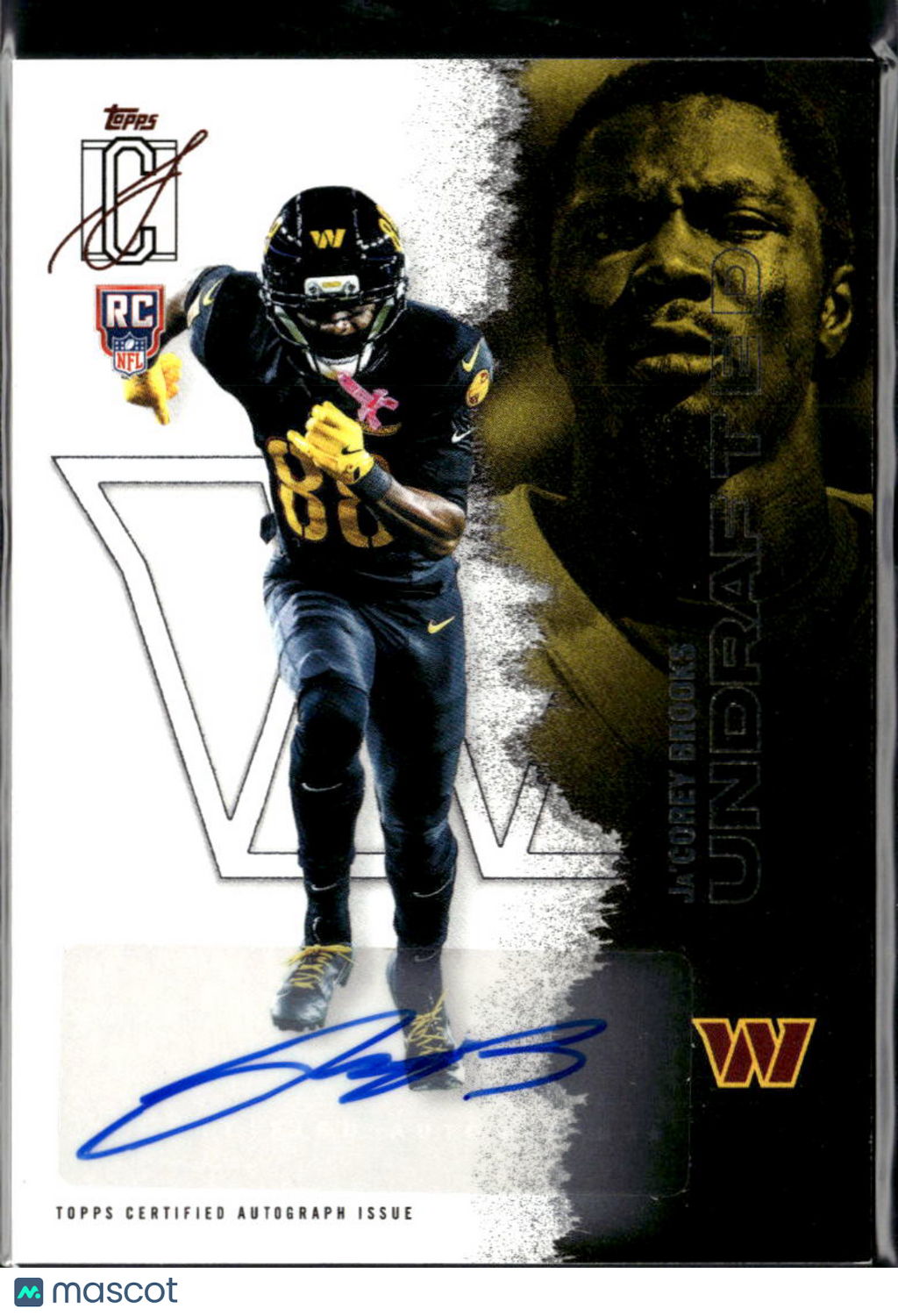 Ja'Corey Brooks 2025 Topps Signature Class RC Auto Autograph Commanders