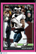 Jalen Hurts 2026 Topps '91 Pink 595/1000 Philadelphia Eagles