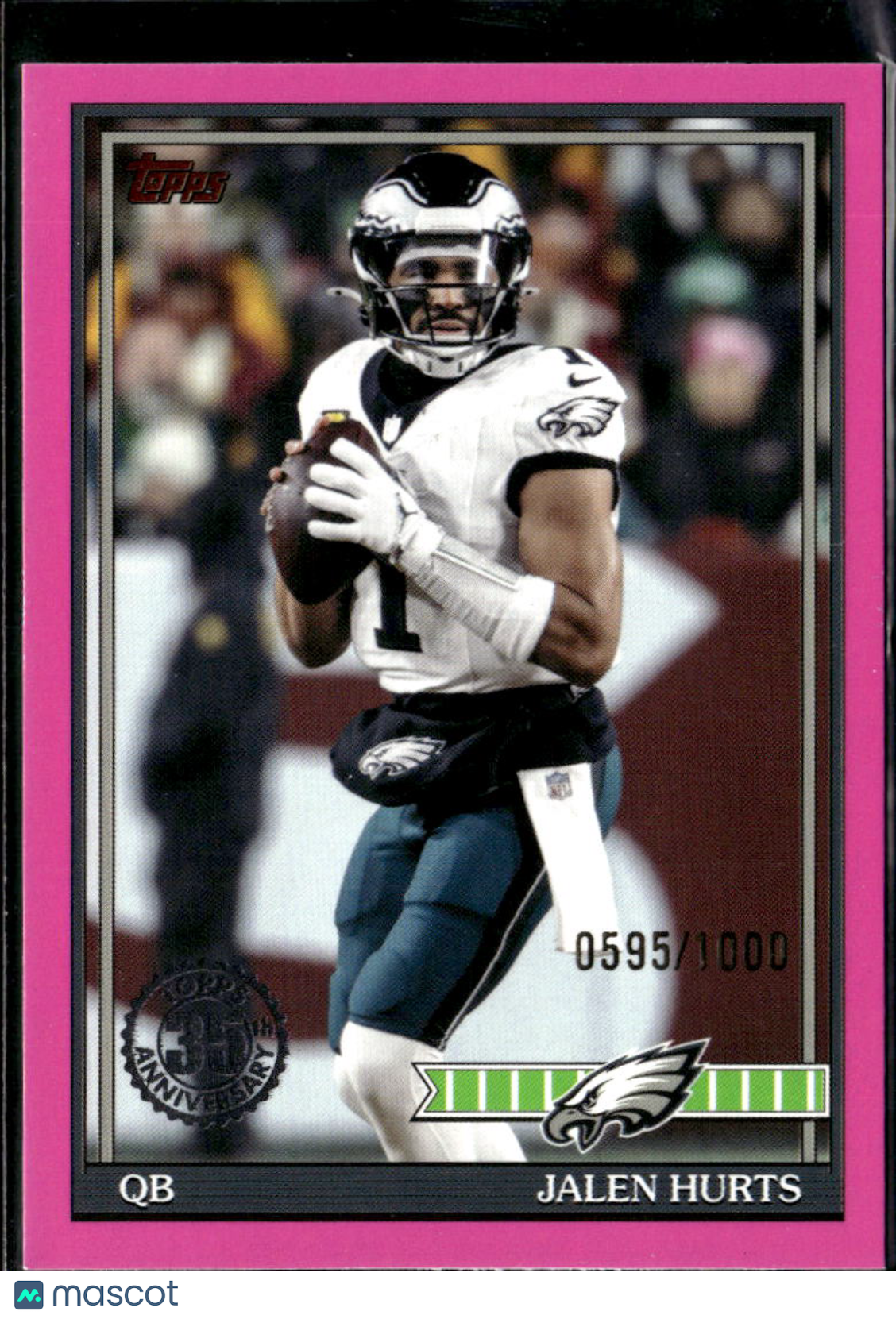 Jalen Hurts 2026 Topps '91 Pink 595/1000 Philadelphia Eagles
