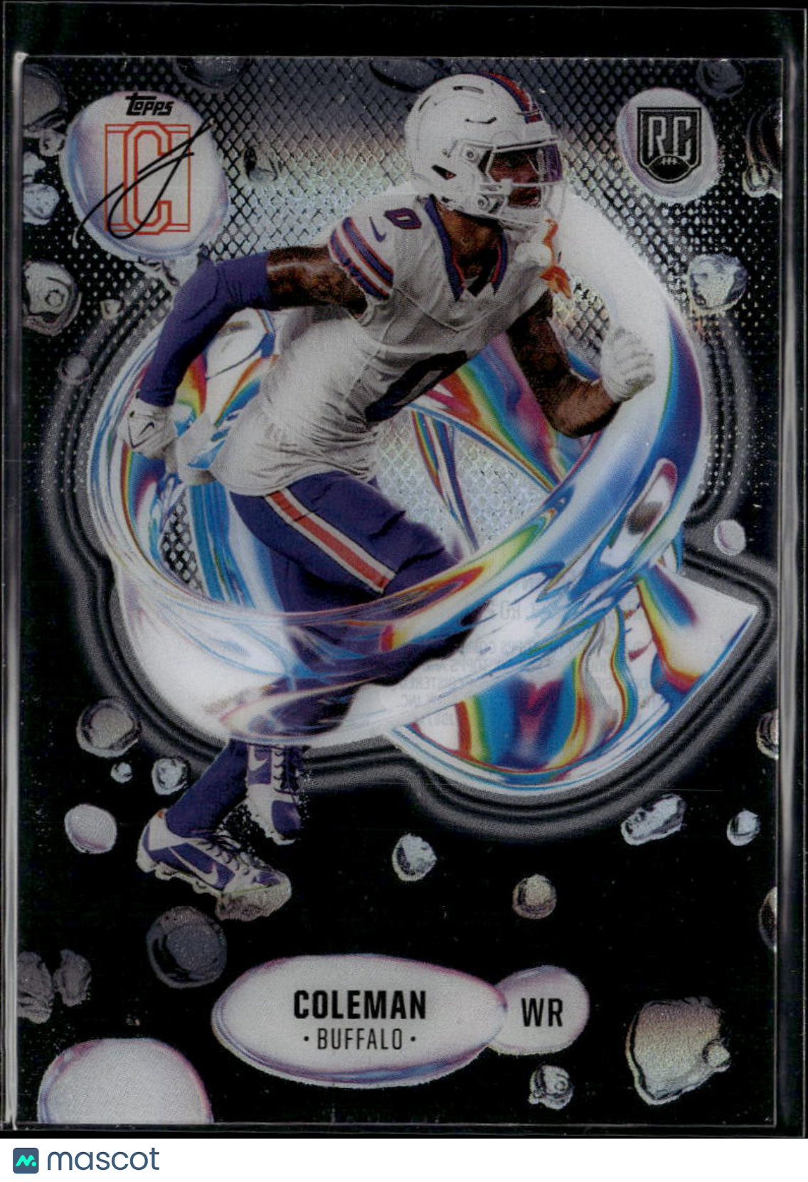 Keon Coleman 2025 Topps Signature Class Fluidity SSP SHORTPRINT RC Buffalo Bills