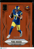 Puka Nacua 2025 Elite Orange Status /849 Los Angeles Rams