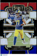 Puka Nacua 2023 Select Concourse Red White Blue Rookie RC Los Angeles Rams